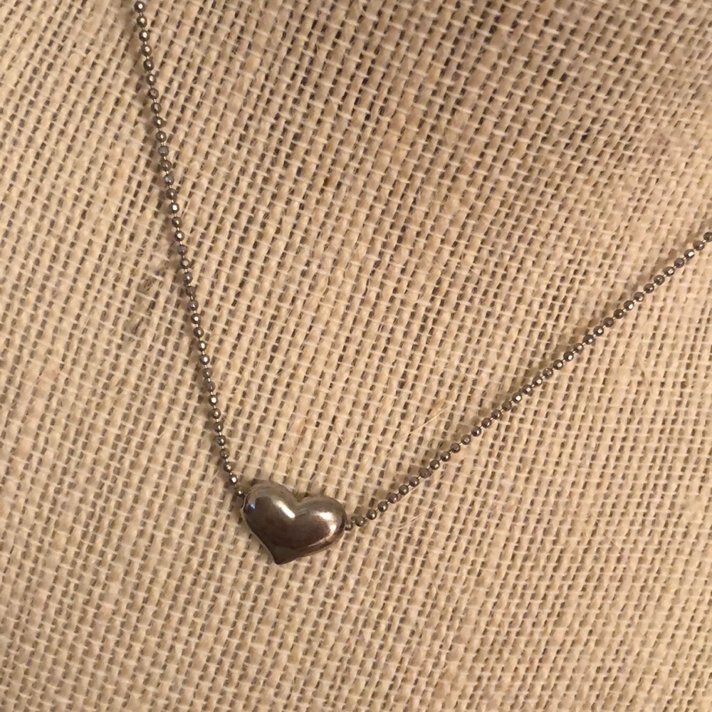 Silver Heart ❤️ Necklace
